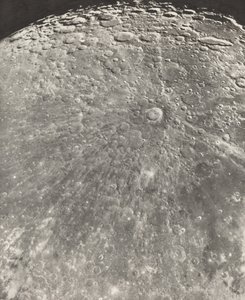 Mondfotografie Strahlung von Tycho - Zunehmende Phase, 1899