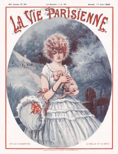 La Vie Parisienne Magazincover, 1922 von Maurice Millière
