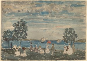 Figuren am Strand