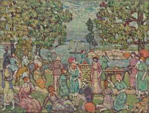 Am Strand, Nr. 3 von Maurice Prendergast