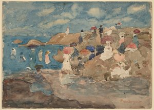 Revere Beach von Maurice Prendergast