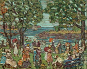 Salem Bucht von Maurice Prendergast