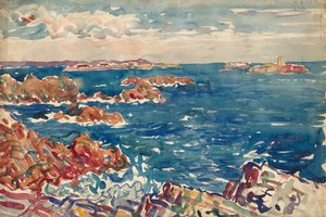 Die felsige Küste von Maurice Prendergast