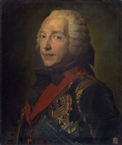 Porträt von Charles Louis Auguste Fouquet, Herzog von Belle-Isle