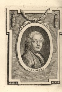 Charles Parrocel, französischer Maler von Maurice Quentin de la (after) Tour