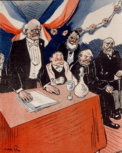 Karikatur in L