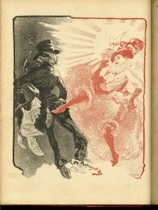 Illustration von Maurice Radiguet (1866-1941) in Le Rire von Maurice Radiguet