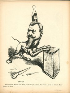 Der Butterteller, Satirisch in Farben