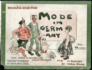 in Mode in Deutschland, ca. 1915 - Krieg von 14-18, Deutschland Preußen, Mode, Hässlichkeit von Maurice Radiguet