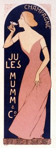 Champagne Jules Mumm von Maurice Realier Dumas