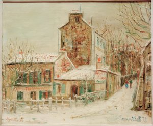 Cabaret Lapin Agile II von Maurice Utrillo