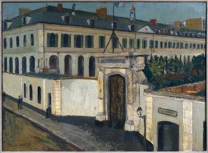 Das Militärhospital Saint-Martin von Maurice Utrillo