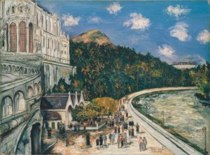 Die Basilika Notre-Dame von Maurice Utrillo