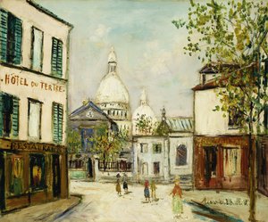 Le Sacre-Coeur in Montmartre von Maurice Utrillo