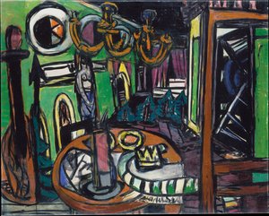 Hinter den Kulissen von Max Beckmann