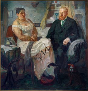 Das Liebespaar von Max Beckmann