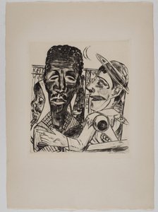 „Der Schwarze“ von Max Beckmann