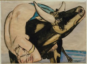 Der Raub der Europa von Max Beckmann