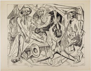 Die Nacht von Max Beckmann
