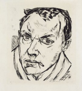 Großes Selbstbildnis von Max Beckmann