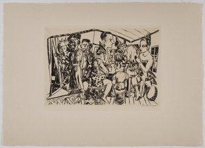 Hinter den Kulissen von Max Beckmann
