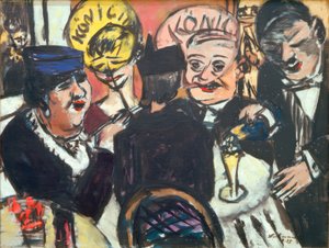 Königin-Bar von Max Beckmann