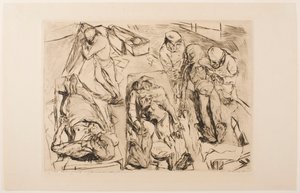 Leichenschauhaus von Max Beckmann