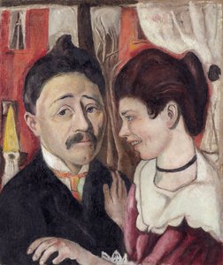 Porträt von Carl Couple von Max Beckmann