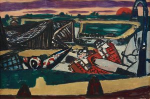 Schiphol von Max Beckmann
