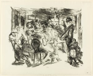 Taverne von Max Beckmann