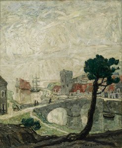Antiker Hafen, 1921 von Max Bohm