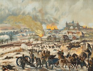 Schlacht von Montbéliard von Max Henze-Dassau