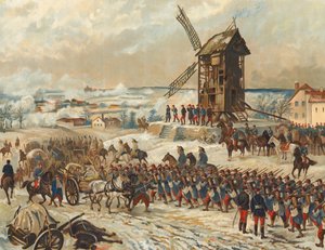 Schlacht von St. Quentin von Max Henze-Dassau