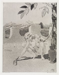 Auf dem Turm (Zelt, Opus XIV, 2. Teil, Nr. 30) von Max Klinger