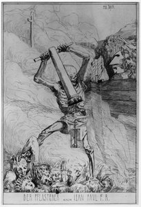 Der Tod als Pflasterer nach Jean Paul F.R. von Max Klinger