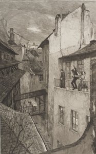 Eine Mutter I, aus Dramen Opus IX von Max Klinger