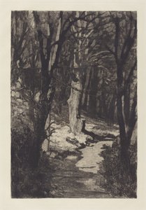 Im Wald von Max Klinger