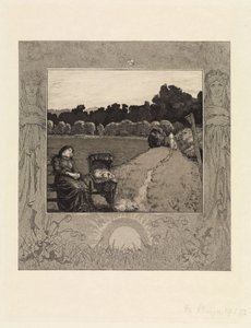 Kind (Vom Tode, Erster Teil, Opus XI, Blatt 5) von Max Klinger