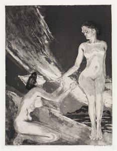 Königin und Göttin (Zelt, Opus XIV, 2. Teil, Nr. 32) von Max Klinger