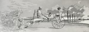 Liebe, Tod und Jenseits, 1881, Platte XII aus 