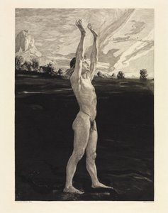 Und doch! (Vom Tode, Zweiter Teil, Opus XI, Blatt 8) von Max Klinger