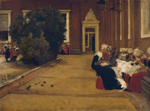 Amsterdamer Waisenmädchen (Studie) von Max Liebermann
