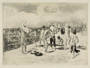 Badende Knaben von Max Liebermann