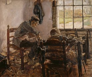 Schusterwerkstatt von Max Liebermann