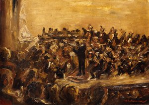Konzert in der Staatsoper, Unter den Linden, Berlin, 1923 von Max Liebermann