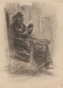 Frau des Künstlers von Max Liebermann