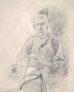 Fritz von Uhde / Litho. v. Liebermann