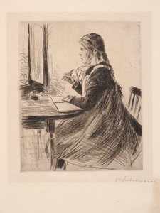 Kinderporträt, Bildnis der Tochter des Geheimrats Bode, Marie von Max Liebermann
