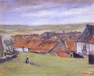 Landschaft in Katwijk von Max Liebermann