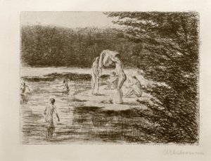 Badende Knaben von Max Liebermann
